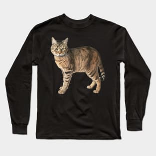 Tiger Cat Art, Love Cats Long Sleeve T-Shirt